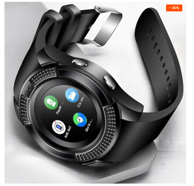 Смарт часовник Smart watch V8 с bluetooth и SIM карта