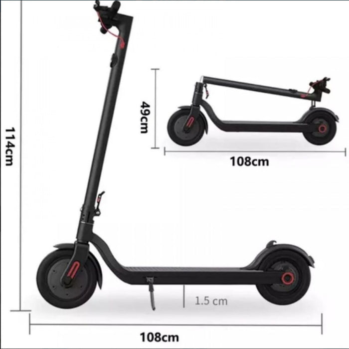 Електрически скутер идеален за индивидуален транспорт до работа, училище, град или на разходка.