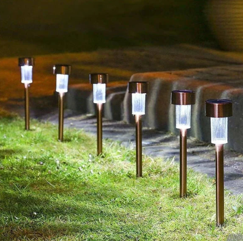 10 броя Градински соларни LED лампи
