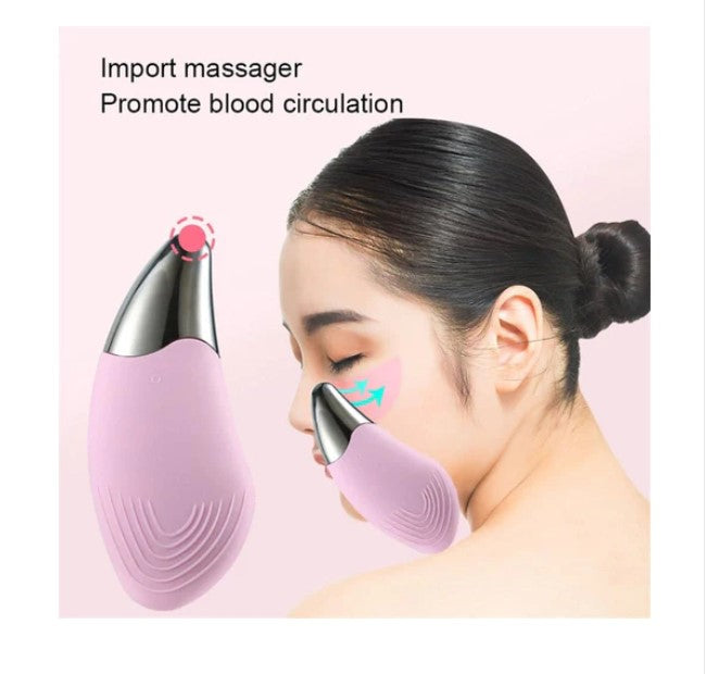 Мини водоустойчив ултразвуков масажор за почистване на лице